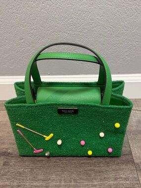 Kate Spade Golf Astroturf Sam Icon Purse
